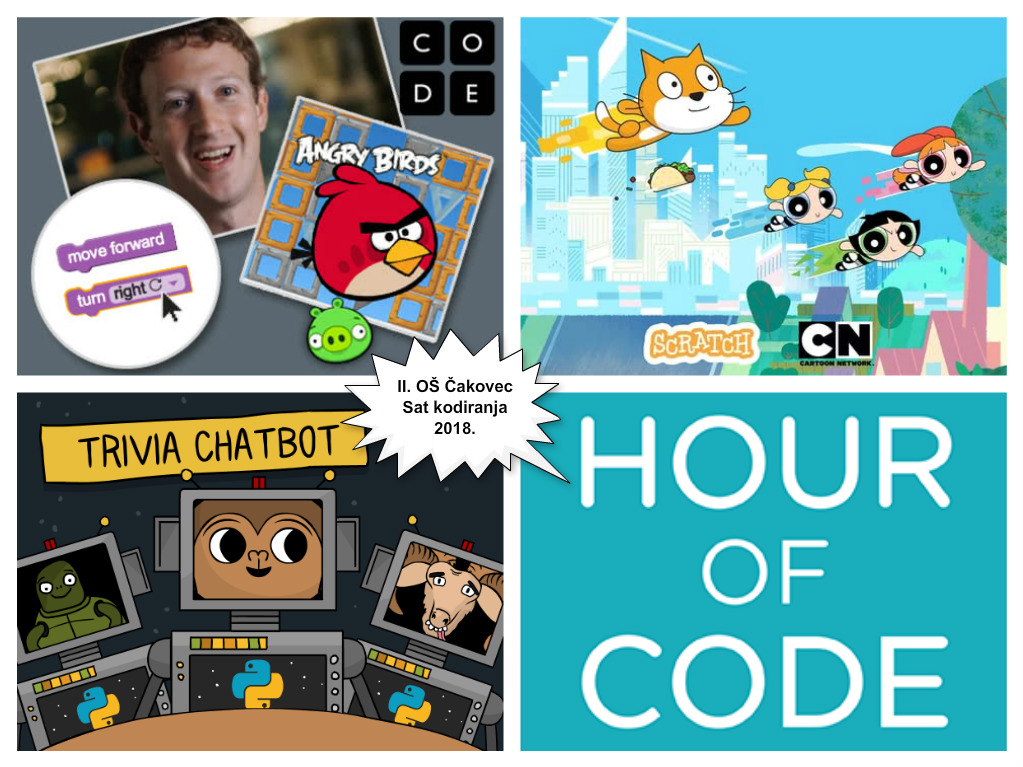 Sat kodiranja Hour of Code II. O akovec